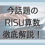 RISU算数を徹底解説